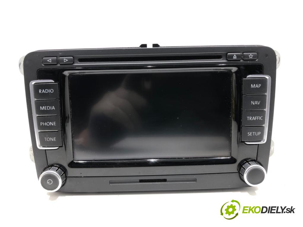 VW PASSAT B7 (362) 2010 - 2015    2.0 TDI 125 kW [170 KM] olej napędowy 2010 - 2014  RADIO 1T0035680F (Audio zariadenia)