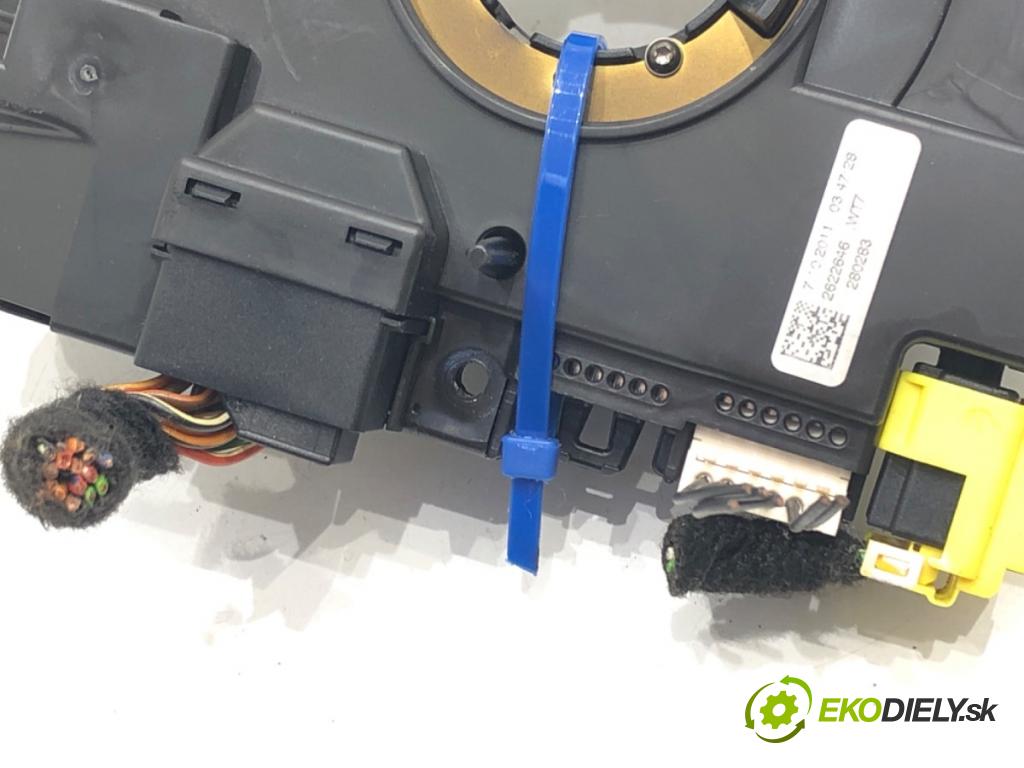 VW PASSAT B7 (362) 2010 - 2015    2.0 TDI 125 kW [170 KM] olej napędowy 2010 - 2014  Krúžok, slimák airbag 5K0953569T (Airbagy)