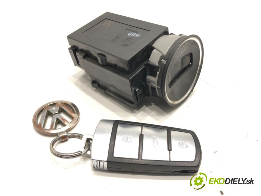 VW PASSAT B7 (362) 2010 - 2015    2.0 TDI 125 kW [170 KM] olej napędowy 2010 - 2014  spinačka 3C0905843AA (Spínacie skrinky a kľúče)