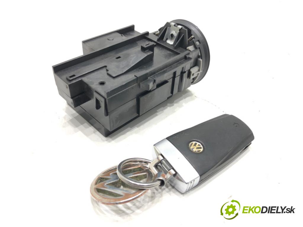 VW PASSAT B7 (362) 2010 - 2015    2.0 TDI 125 kW [170 KM] olej napędowy 2010 - 2014  spinačka 3C0905843AA (Spínacie skrinky a kľúče)