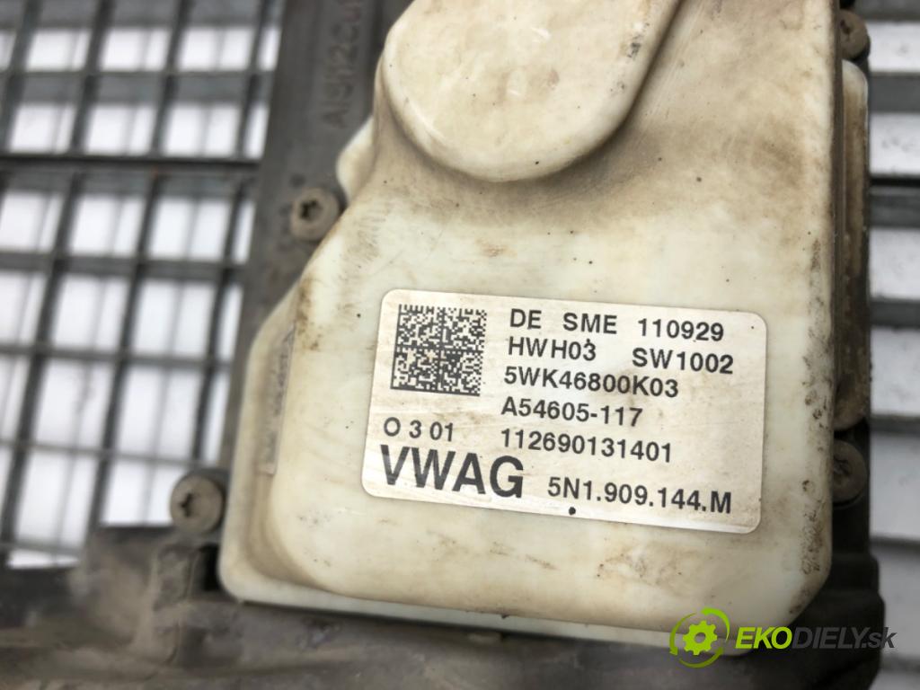 VW PASSAT B7 (362) 2010 - 2015    2.0 TDI 125 kW [170 KM] olej napędowy 2010 - 2014  riadenie 5N1909144M (Riadenia)