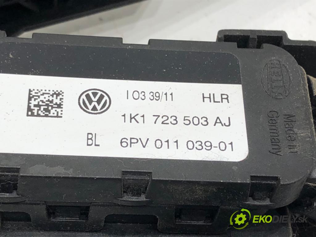 VW PASSAT B7 (362) 2010 - 2015    2.0 TDI 125 kW [170 KM] olej napędowy 2010 - 2014  Potenciometer plynu 1K1723503AJ (Pedále)