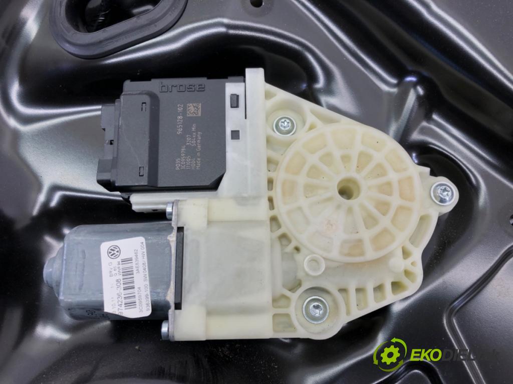 VW PASSAT B7 (362) 2010 - 2015    2.0 TDI 125 kW [170 KM] olej napędowy 2010 - 2014  mechanismus okna pravý zadní část 3C0959704