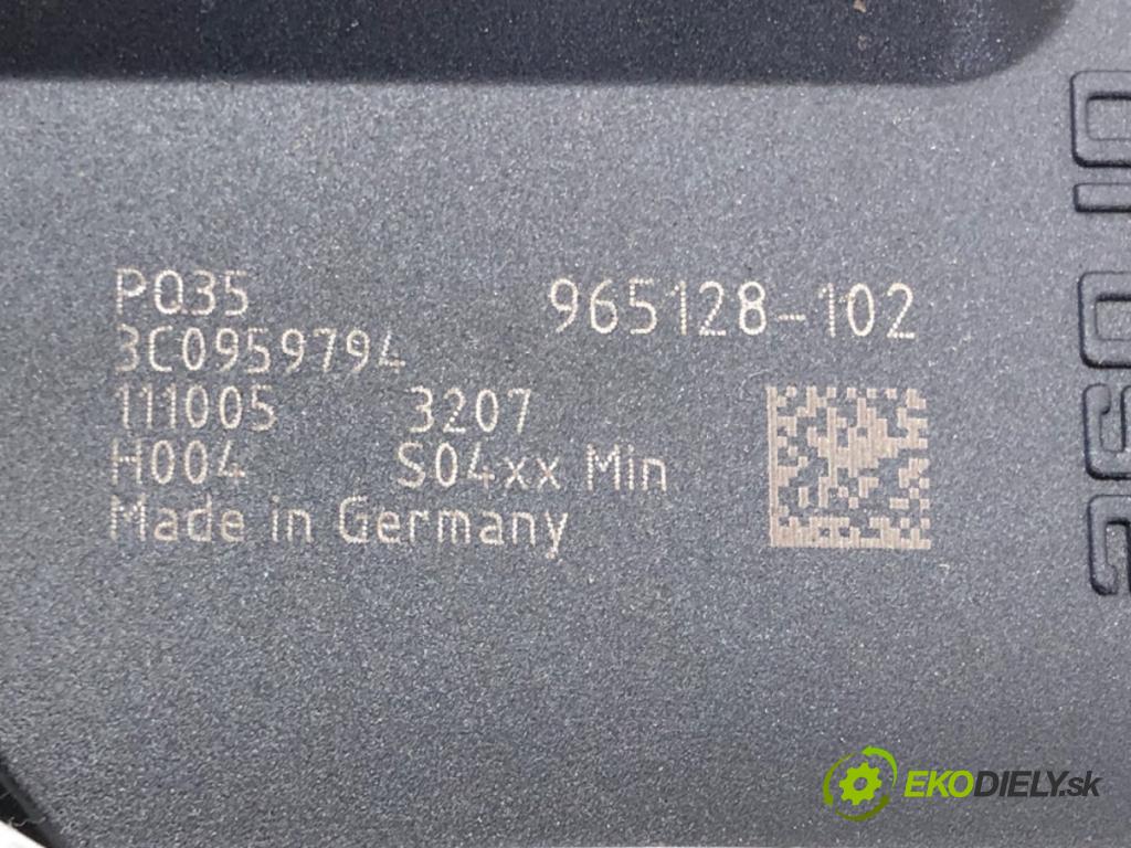 VW PASSAT B7 (362) 2010 - 2015    2.0 TDI 125 kW [170 KM] olej napędowy 2010 - 2014  mechanismus okna pravý zadní část 3C0959704
