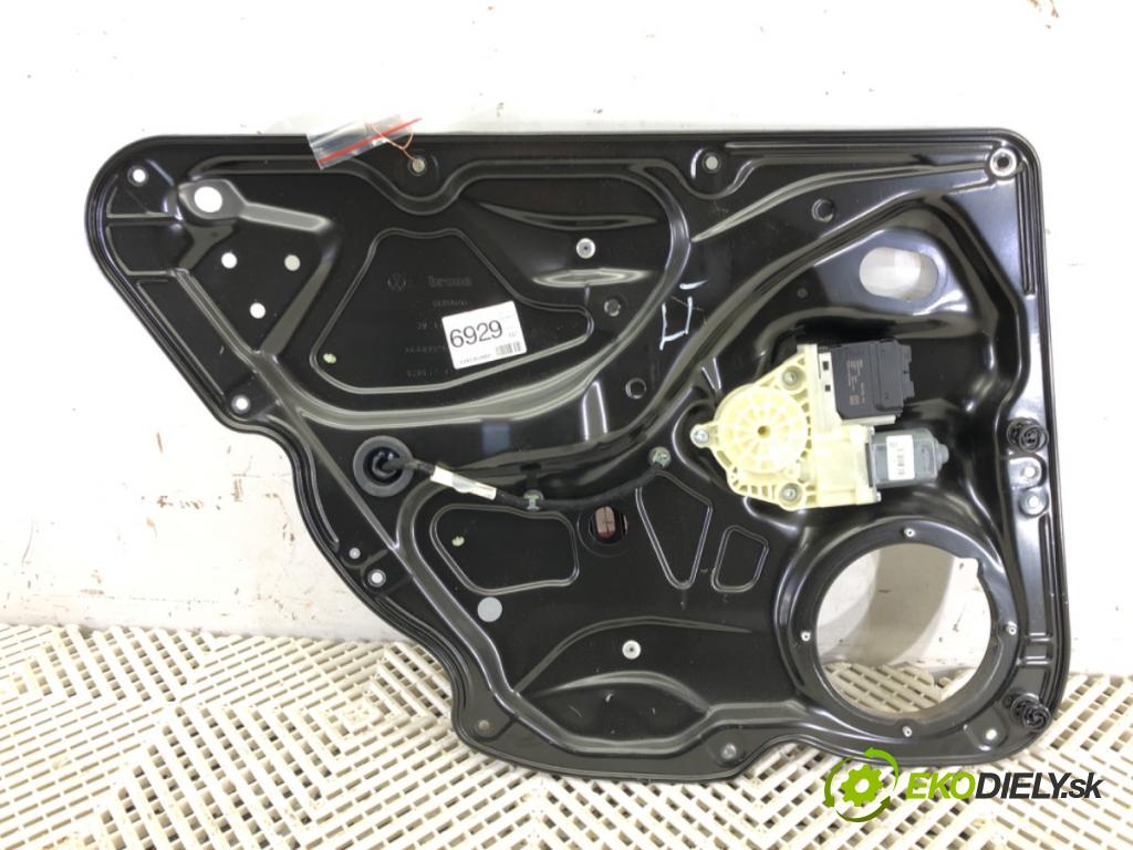 VW PASSAT B7 (362) 2010 - 2015    2.0 TDI 125 kW [170 KM] olej napędowy 2010 - 2014  mechanismus okna levý zadní část 3C0959703