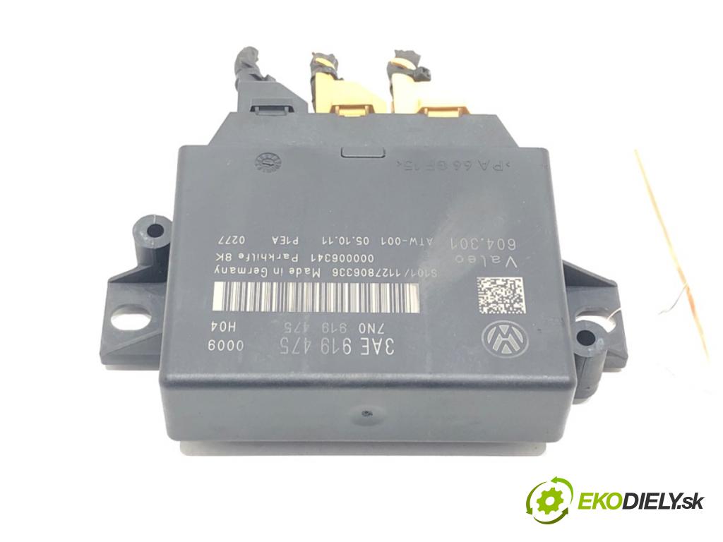 VW PASSAT B7 (362) 2010 - 2015    2.0 TDI 125 kW [170 KM] olej napędowy 2010 - 2014  Modul PDC 3AE919475 (Ostatné)