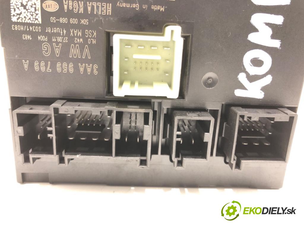 VW PASSAT B7 (362) 2010 - 2015    2.0 TDI 125 kW [170 KM] olej napędowy 2010 - 2014  Modul komfortu 3AA959799A (Moduly komfortu)