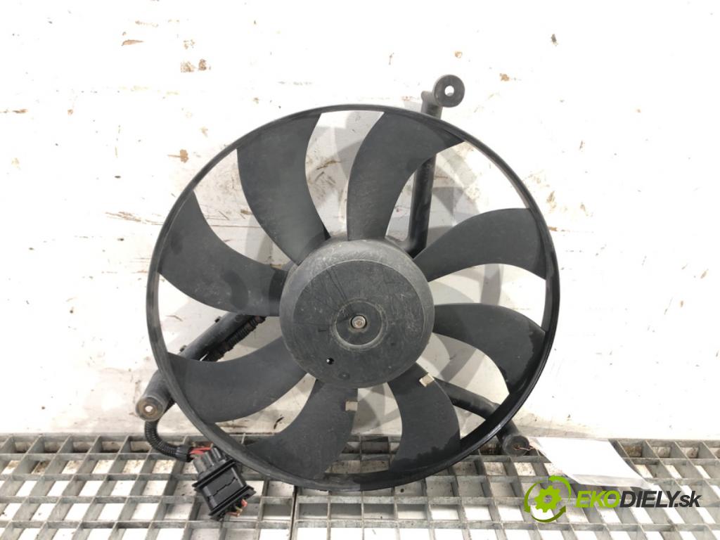 SEAT IBIZA III (6L1) 2002 - 2009    1.4 16V 55 kW [75 KM] benzyna 2002 - 2007  ventilátor chladiče 6Q0121206 (Ventilátory)