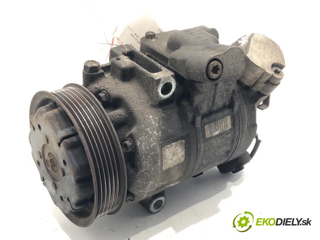 SEAT IBIZA III (6L1) 2002 - 2009    1.4 16V 55 kW [75 KM] benzyna 2002 - 2007  Kompresor klimatizácie 6Q0820803D (Kompresory klimatizácie)
