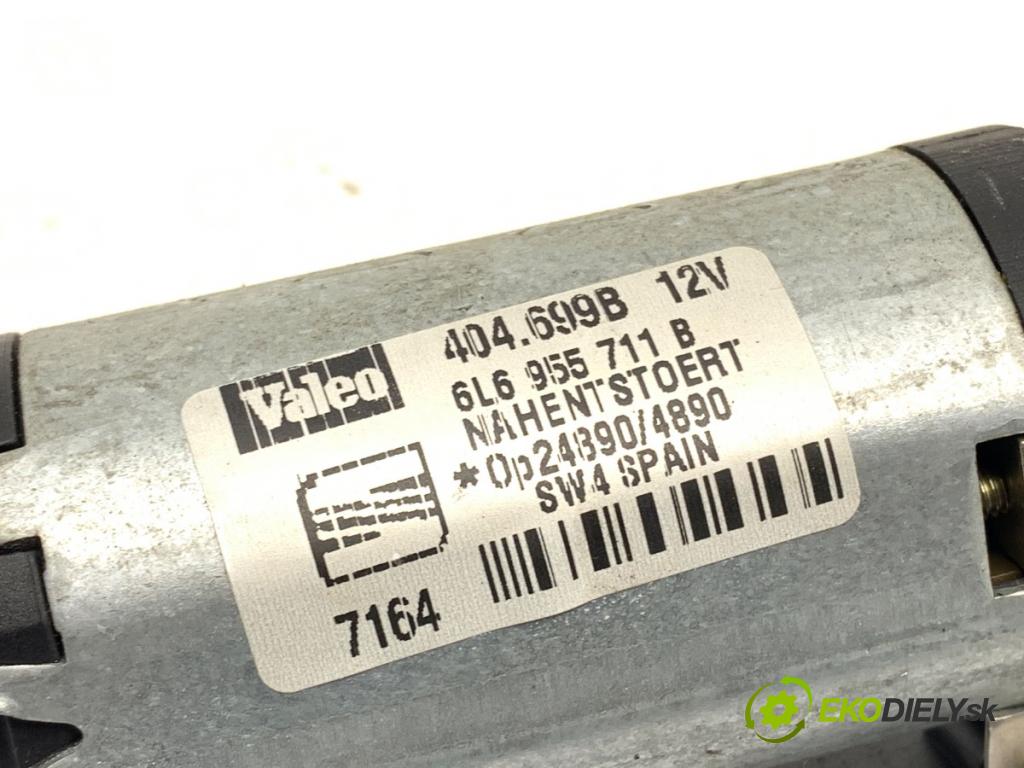 SEAT IBIZA III (6L1) 2002 - 2009    1.4 16V 55 kW [75 KM] benzyna 2002 - 2007  motor stěračů zadní část 6L6955711B