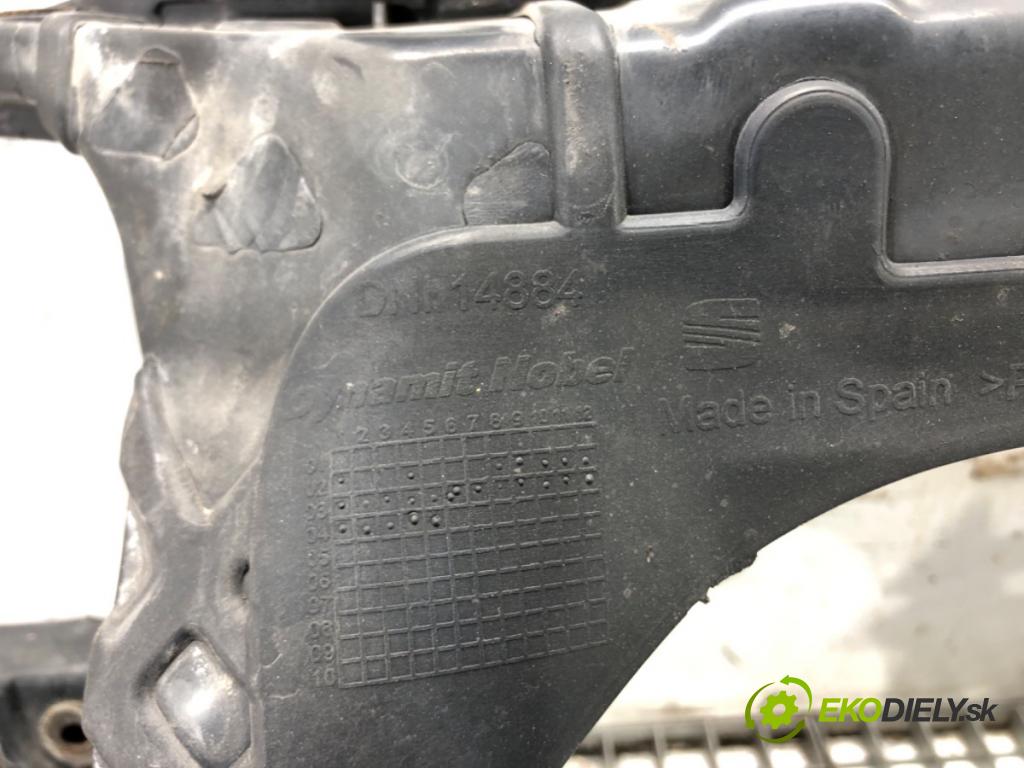 SEAT IBIZA III (6L1) 2002 - 2009    1.4 16V 55 kW [75 KM] benzyna 2002 - 2007  držák přední část 6L0805588A (Výztuhy přední)