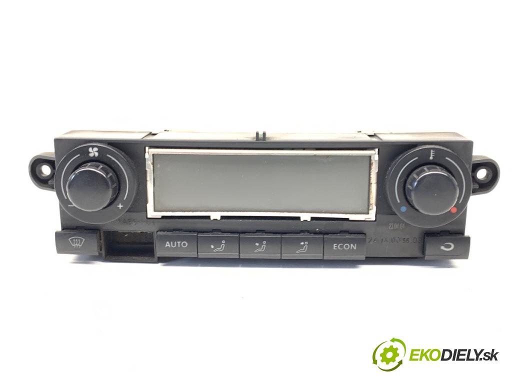 SEAT IBIZA III (6L1) 2002 - 2009    1.4 16V 55 kW [75 KM] benzyna 2002 - 2007  Panel ovládania kúrenia 6L0820043B (Prepínače, spínače, tlačidlá a ovládače kúrenia)