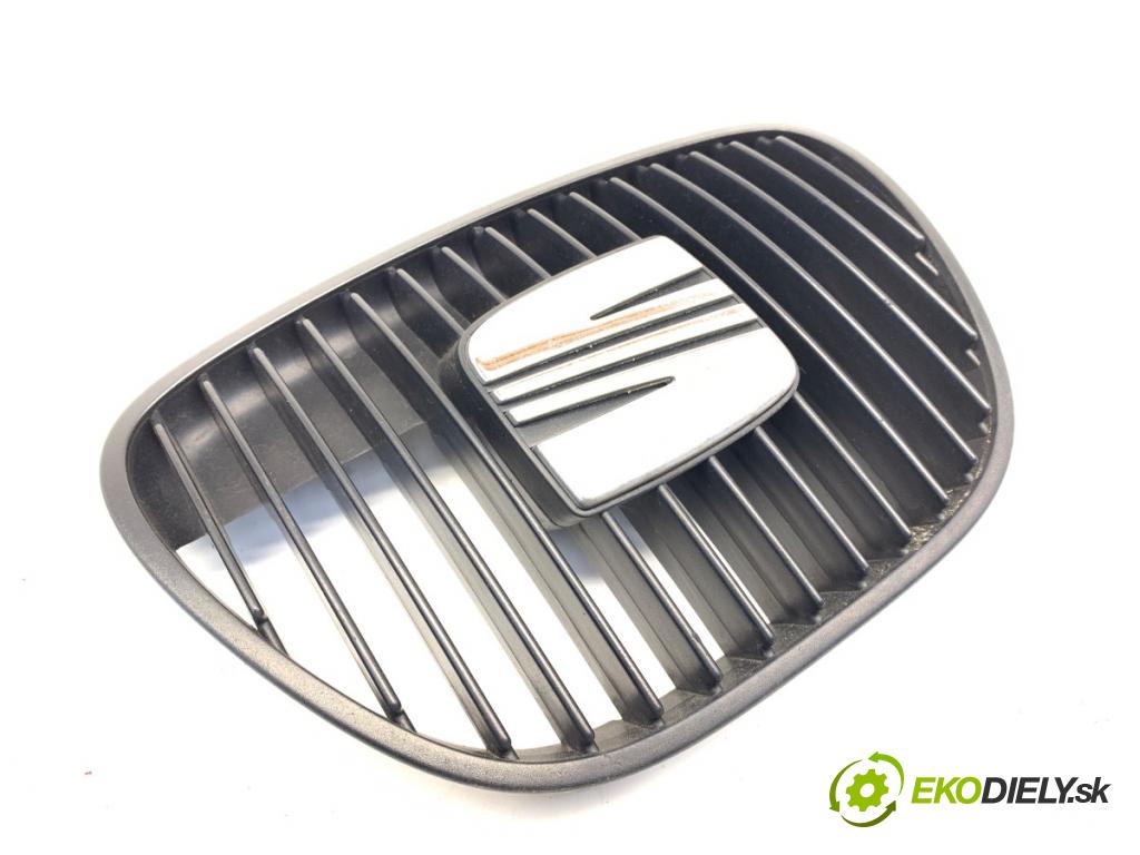 SEAT IBIZA III (6L1) 2002 - 2009    1.4 16V 55 kW [75 KM] benzyna 2002 - 2007  Mriežka maska 6L0853654 (Mriežka, maska)