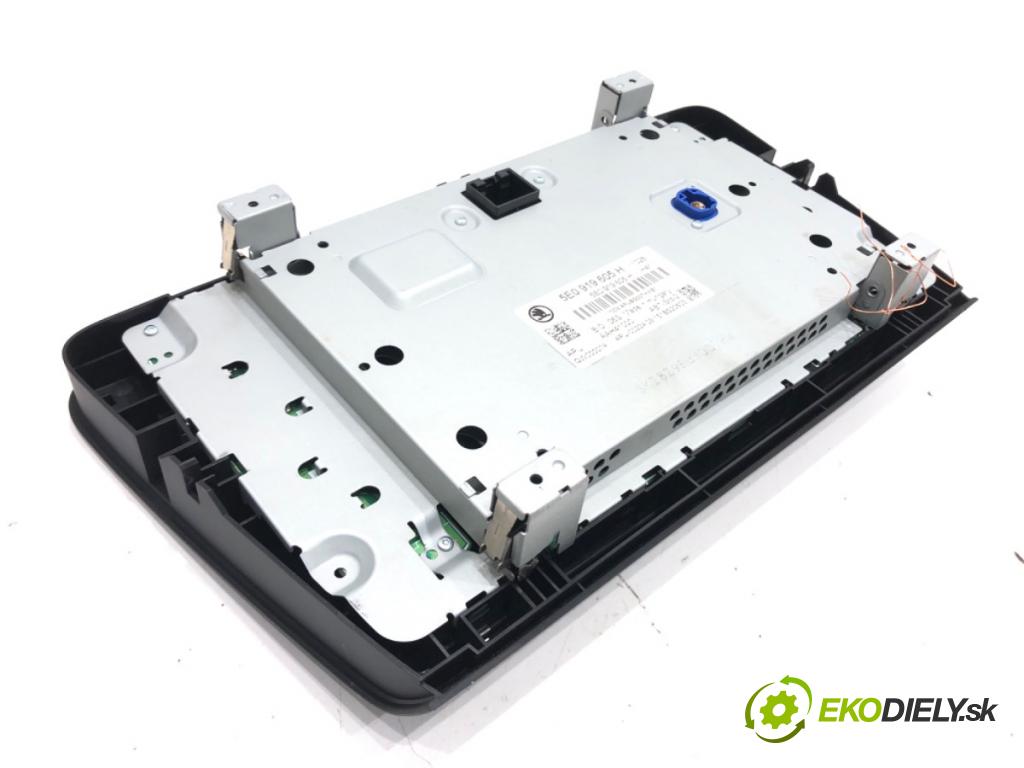 SKODA OCTAVIA III liftback 2015 81 kW 1.6 TDI 1598 Displej 5E0919605H (Přístrojová deska)