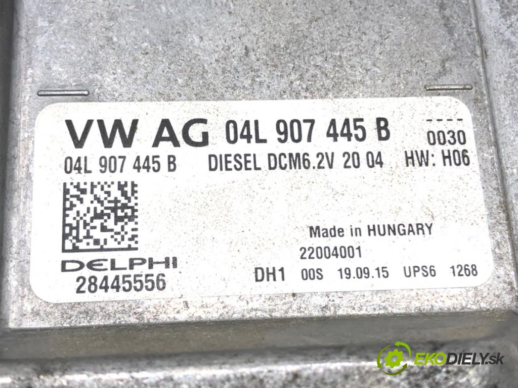SKODA OCTAVIA III (5E3, NL3, NR3) 2012 - 2022    1.6 TDI 81 kW [110 KM] olej napędowy 2013 - 2022  riadiaca jednotka Motor 04L907445B (Riadiace jednotky)