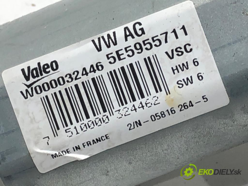 SKODA OCTAVIA III (5E3, NL3, NR3) 2012 - 2022    1.6 TDI 81 kW [110 KM] olej napędowy 2013 - 2022  motor stěračů zadní část 5E5955711