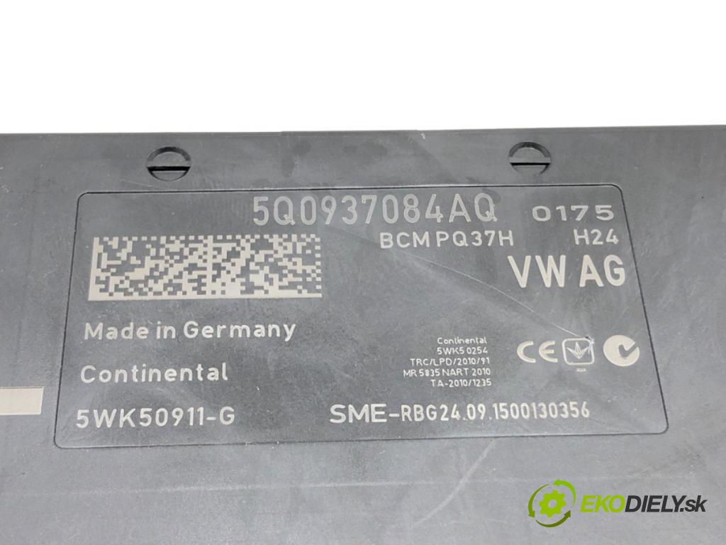 SKODA OCTAVIA III (5E3, NL3, NR3) 2012 - 2022    1.6 TDI 81 kW [110 KM] olej napędowy 2013 - 2022  Modul komfortu 5Q0937084AQ (Moduly komfortu)