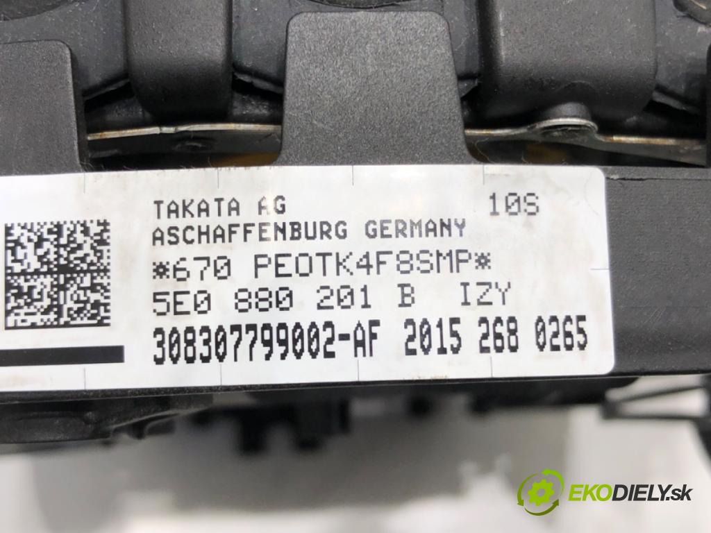 SKODA OCTAVIA III (5E3, NL3, NR3) 2012 - 2022    1.6 TDI 81 kW [110 KM] olej napędowy 2013 - 2022  AirBag volantu 5E0880201B (Airbagy)