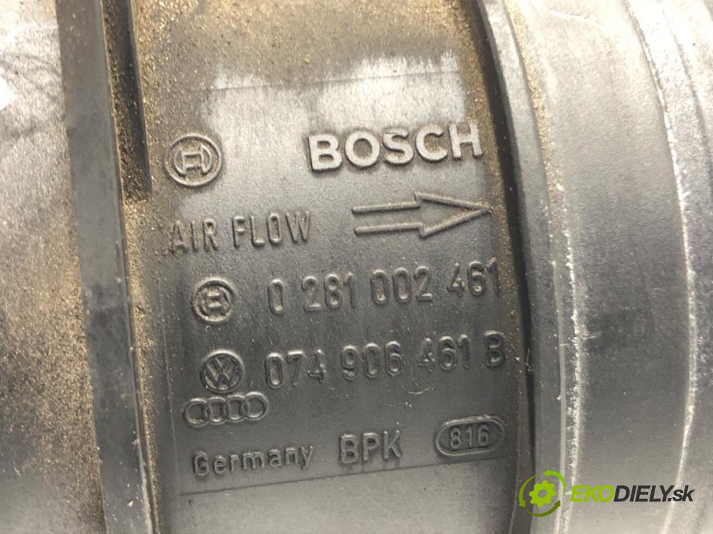 AUDI A4 B7 Avant (8ED) 2004 - 2008    1.9 TDI 85 kW [116 KM] olej napędowy 2004 - 2008  Váha vzduchu 0281002461 074906461B (Váhy vzduchu)