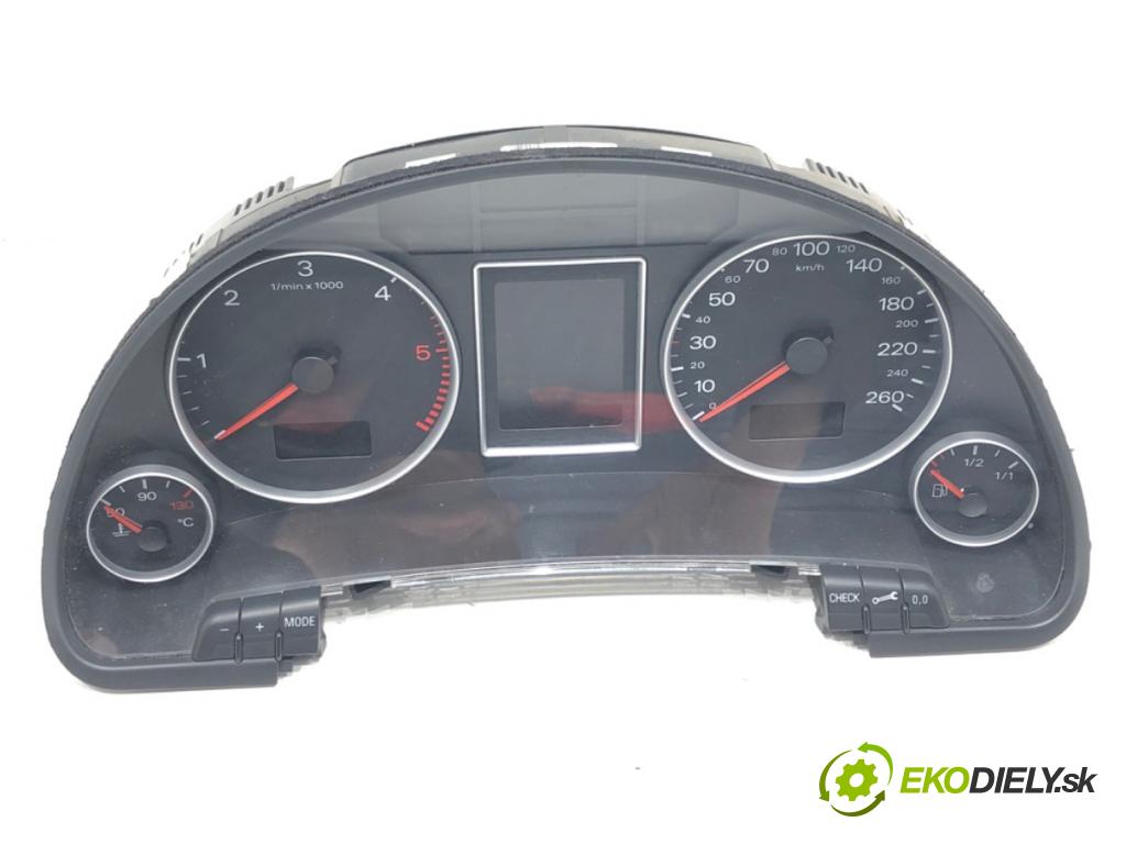 AUDI A4 B7 Avant (8ED) 2004 - 2008    1.9 TDI 85 kW [116 KM] olej napędowy 2004 - 2008  Prístrojovka 8E0920931L (Prístrojové dosky, displeje)