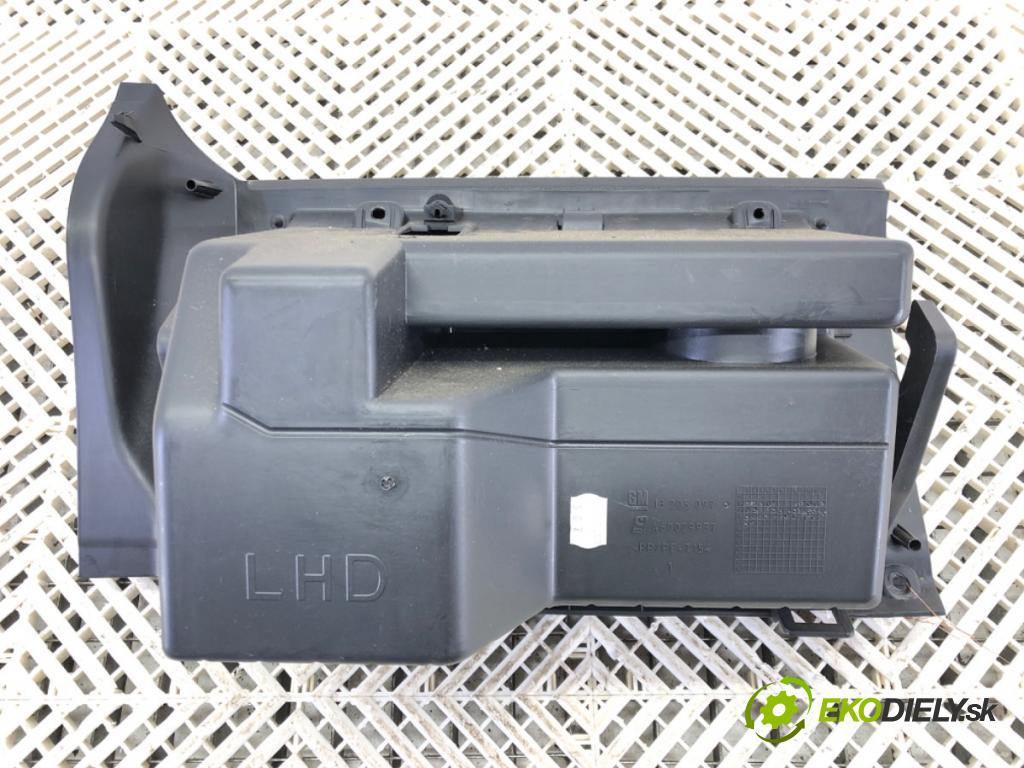 OPEL CORSA D (S07) 2006 - 2014    1.2 (L08, L68) 59 kW [80 KM] benzyna 2006 - 2014  Priehradka, kastlík spolujazdca 13205097 (Priehradky, kastlíky)