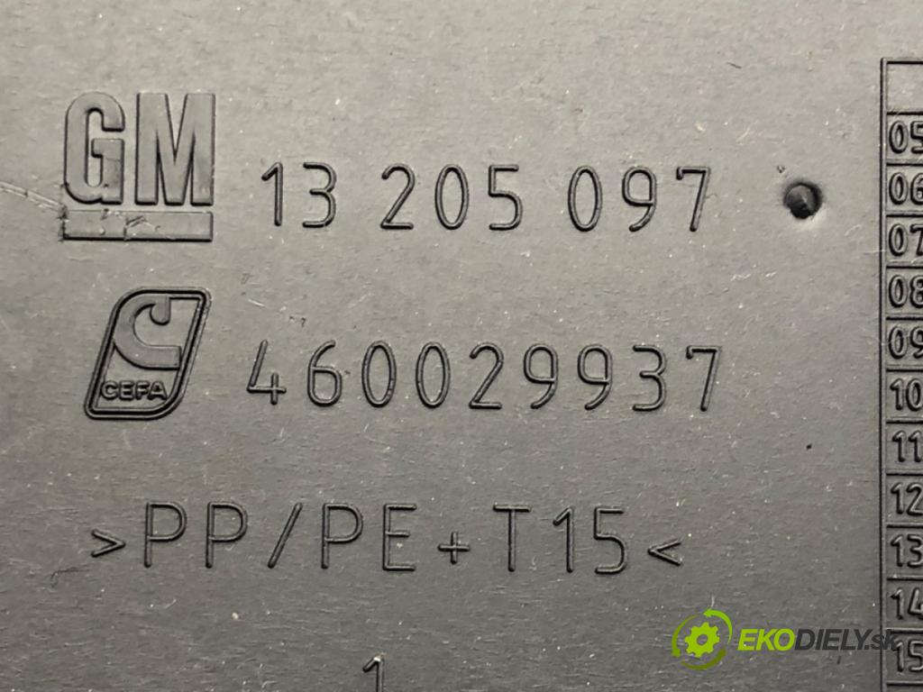 OPEL CORSA D (S07) 2006 - 2014    1.2 (L08, L68) 59 kW [80 KM] benzyna 2006 - 2014  Priehradka, kastlík spolujazdca 13205097 (Priehradky, kastlíky)