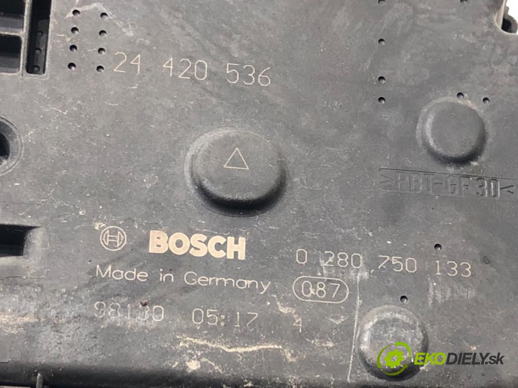 OPEL CORSA D (S07) 2006 - 2014    1.2 (L08, L68) 59 kW [80 KM] benzyna 2006 - 2014  Škrtiaca klapka 24420536 (Škrtiace klapky)