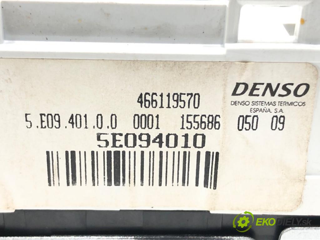 OPEL CORSA D (S07) 2006 - 2014    1.2 (L08, L68) 59 kW [80 KM] benzyna 2006 - 2014  Panel ovládania kúrenia 466119570 (Prepínače, spínače, tlačidlá a ovládače kúrenia)