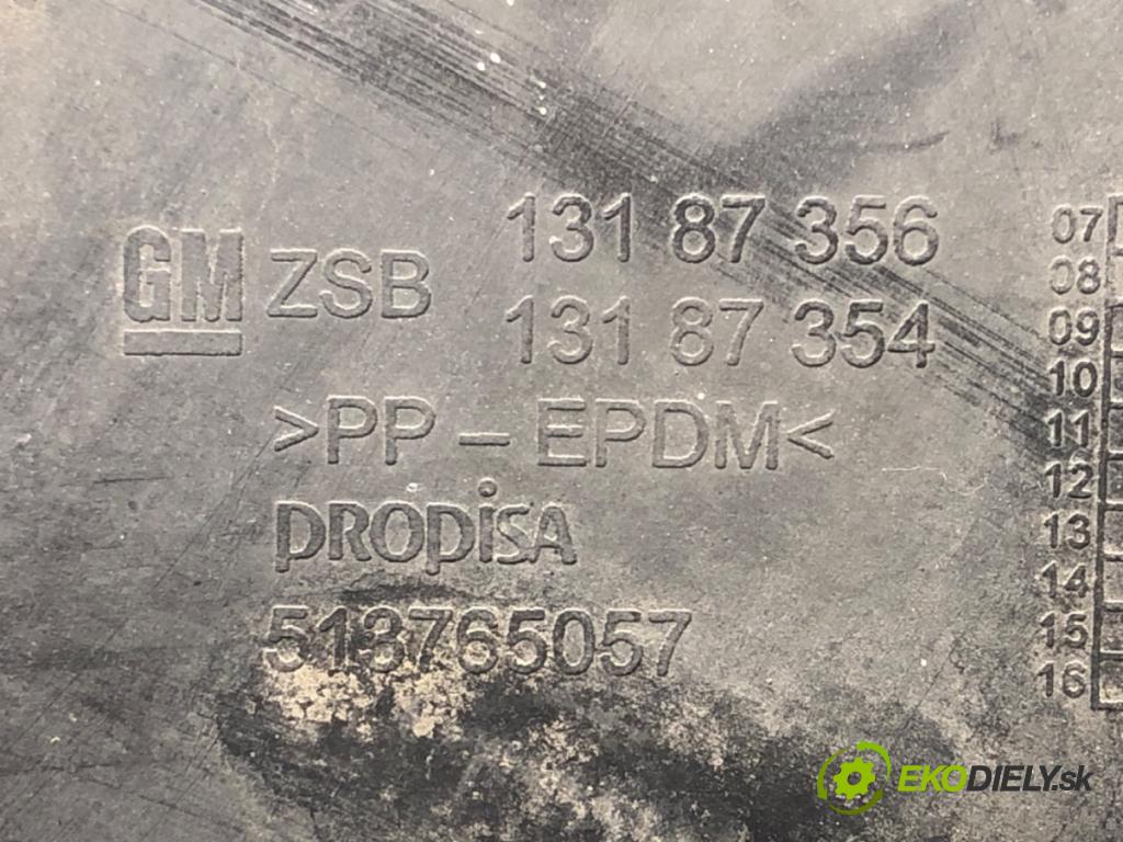 OPEL CORSA D (S07) 2006 - 2014    1.2 (L08, L68) 59 kW [80 KM] benzyna 2006 - 2014  podblatník levý přední část 13187356