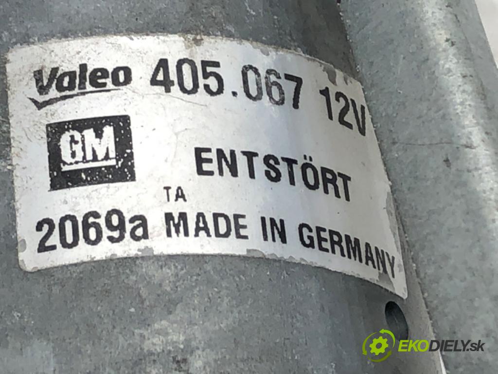 OPEL CORSA D (S07) 2006 - 2014    1.2 (L08, L68) 59 kW [80 KM] benzyna 2006 - 2014  Mechanizmus stieračov predný 13182340 (Motorčeky stieračov predné)