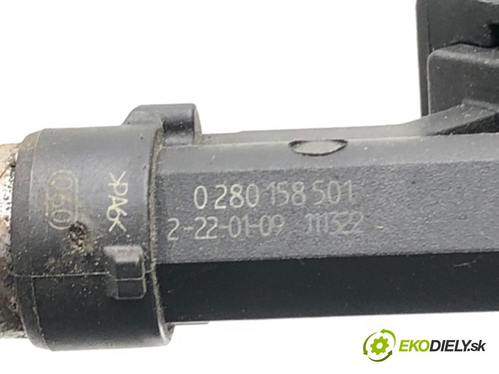 OPEL CORSA D (S07) 2006 - 2014    1.2 (L08, L68) 59 kW [80 KM] benzyna 2006 - 2014  Lišta vstrekovacia 0280151208 (Vstrekovacie lišty)