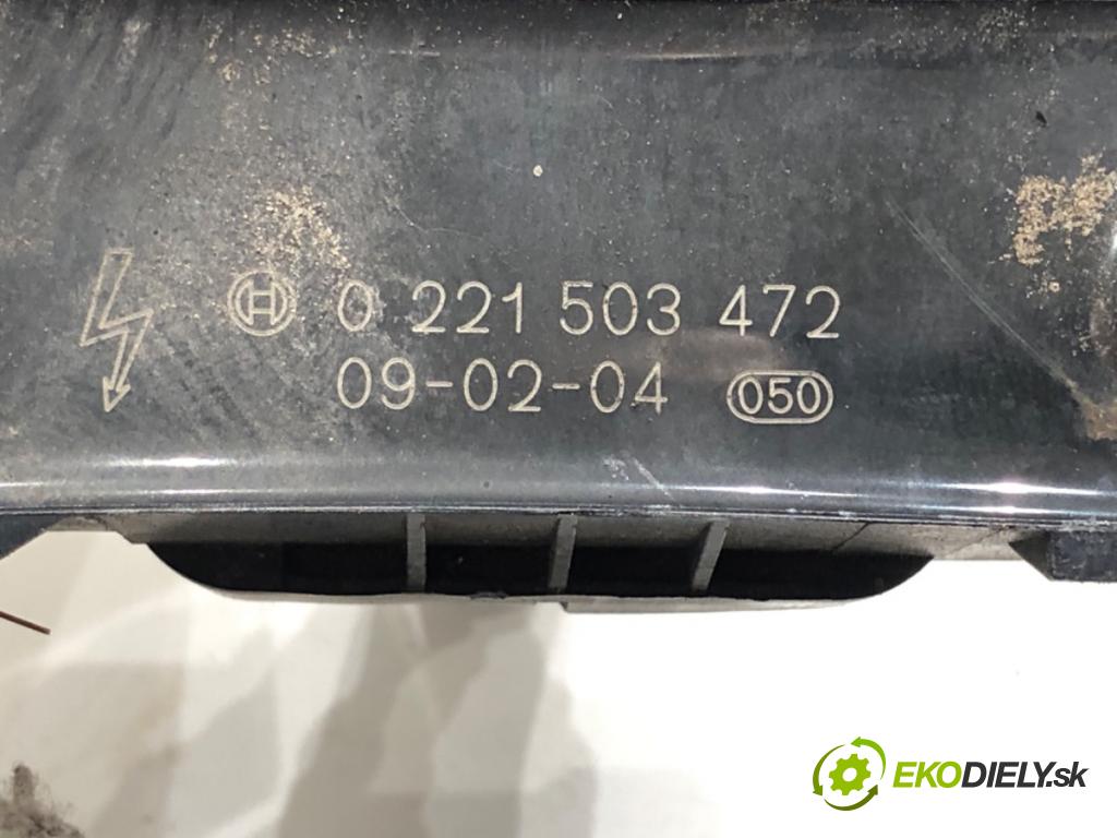 OPEL CORSA D (S07) 2006 - 2014    1.2 (L08, L68) 59 kW [80 KM] benzyna 2006 - 2014  Cievka zapaľovacia 0221503472 (Zapaľovacie cievky, moduly)