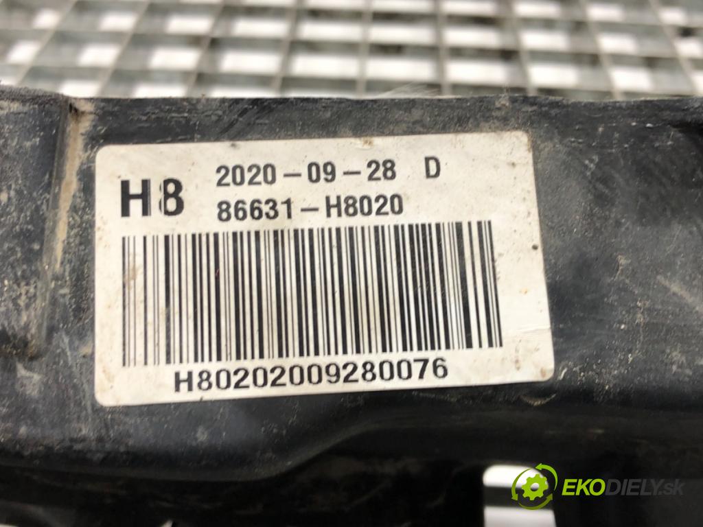 KIA RIO IV (YB, SC, FB) 2017 - 2022    1.2 CVVT 62 kW [84 KM] benzyna 2020 - 2022  výztuha nárazníka zadní část 86631-H8020 (Výztuhy zadní)