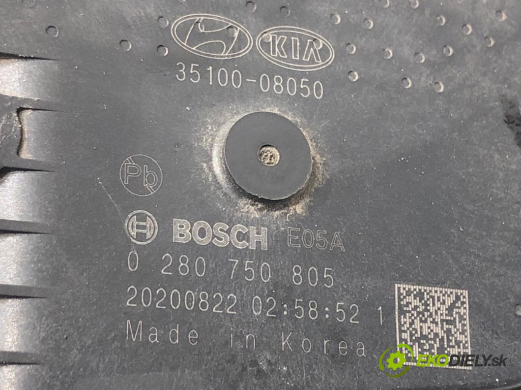 KIA RIO IV (YB, SC, FB) 2017 - 2022    1.2 CVVT 62 kW [84 KM] benzyna 2020 - 2022  Škrtiaca klapka 35100-08050 (Škrtiace klapky)
