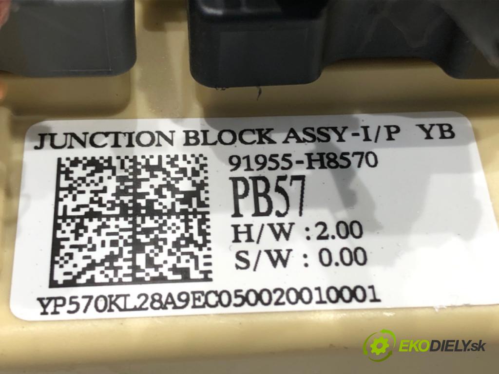 KIA RIO IV (YB, SC, FB) 2017 - 2022    1.2 CVVT 62 kW [84 KM] benzyna 2020 - 2022  modul BSI 91955-H8570 (Pojistkové skříňky)