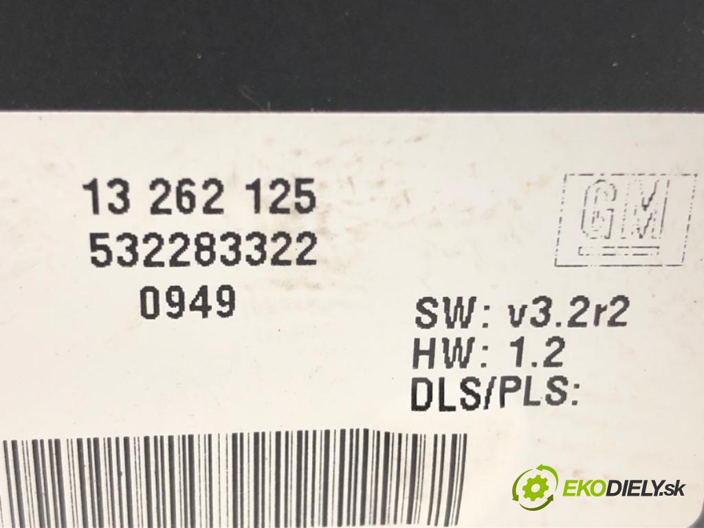 OPEL CORSA D (S07) 2006 - 2014    1.2 (L08, L68) 59 kW [80 KM] benzyna 2006 - 2014  Modul ťažného oka 13262125 (Ostatné)