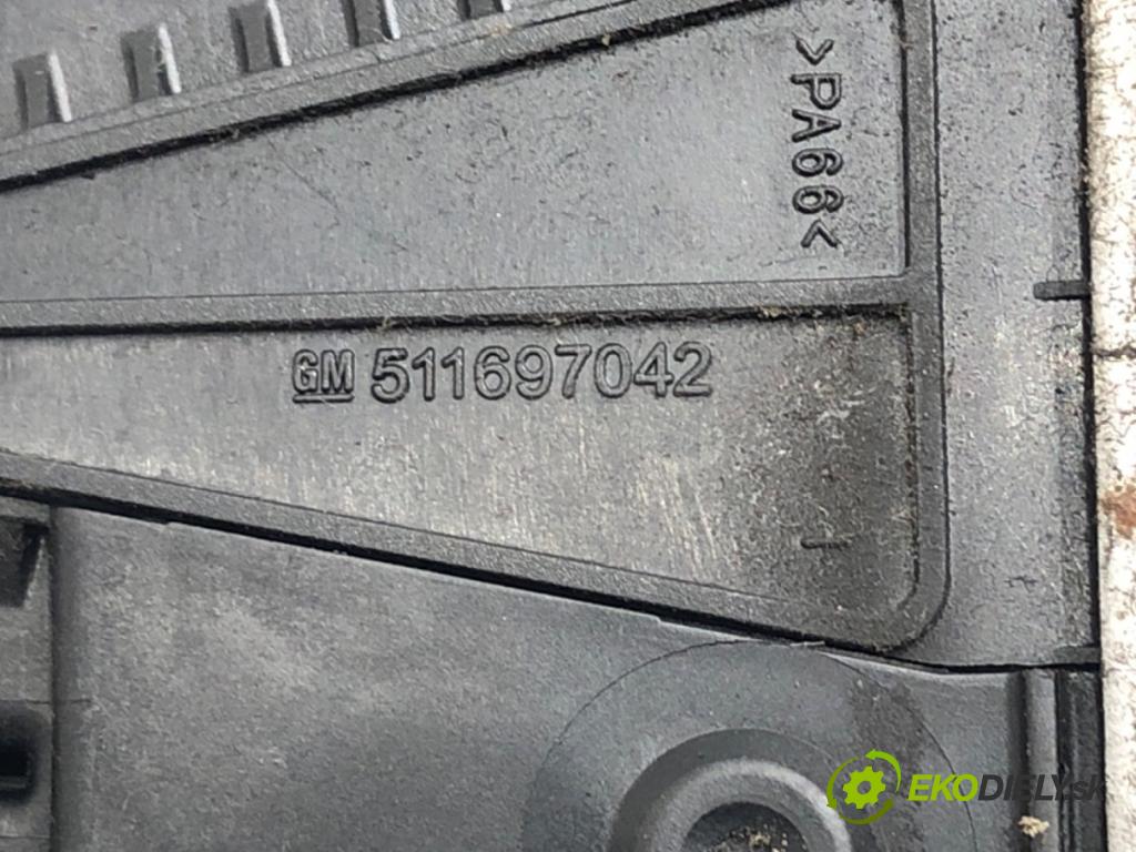 OPEL CORSA D (S07) 2006 - 2014    1.2 (L08, L68) 59 kW [80 KM] benzyna 2006 - 2014  zámok dveře levý přední část 511697042