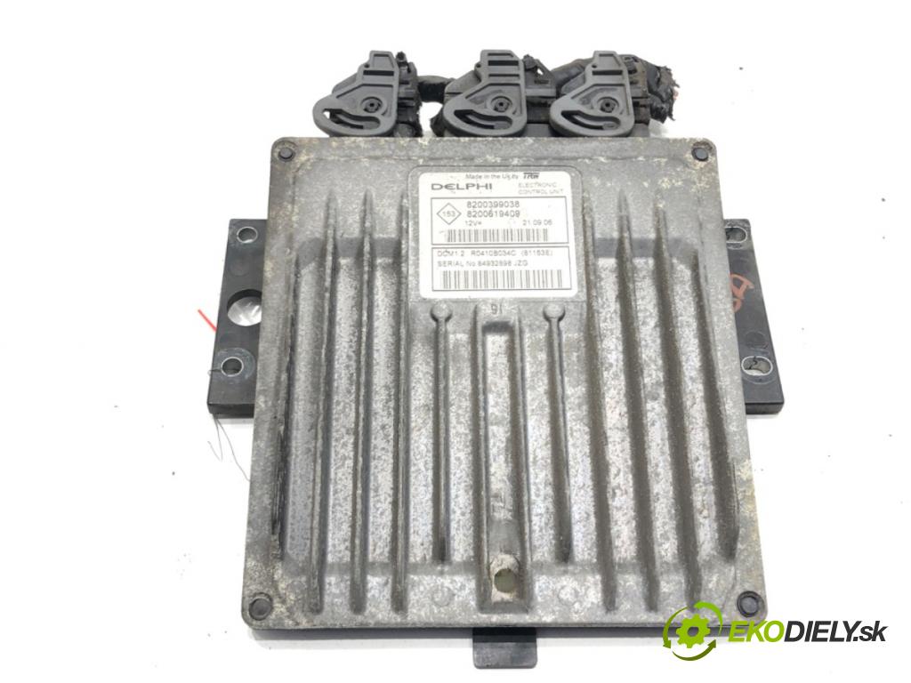 NISSAN MICRA III (K12) 2002 - 2010    1.5 dCi 63 kW [86 KM] olej napędowy 2005 - 2010  riadiaca jednotka Motor 8200399038 (Riadiace jednotky)