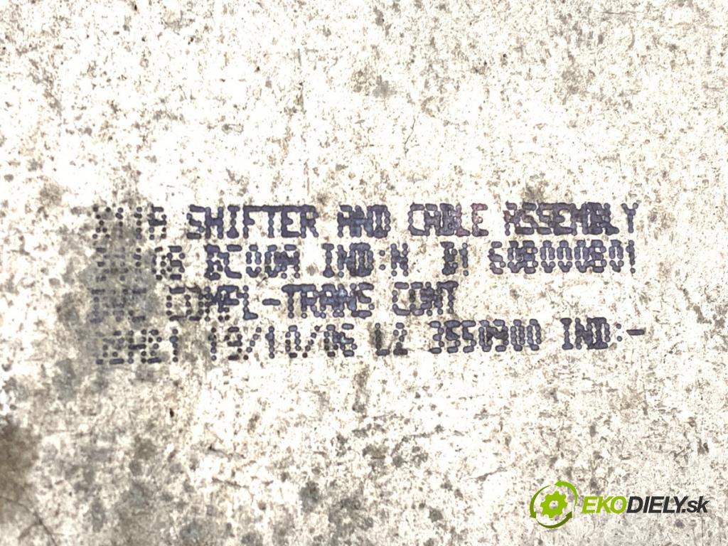 NISSAN MICRA III (K12) 2002 - 2010    1.5 dCi 63 kW [86 KM] olej napędowy 2005 - 2010  Kulisa  (Rýchlostná páka (kulisa))