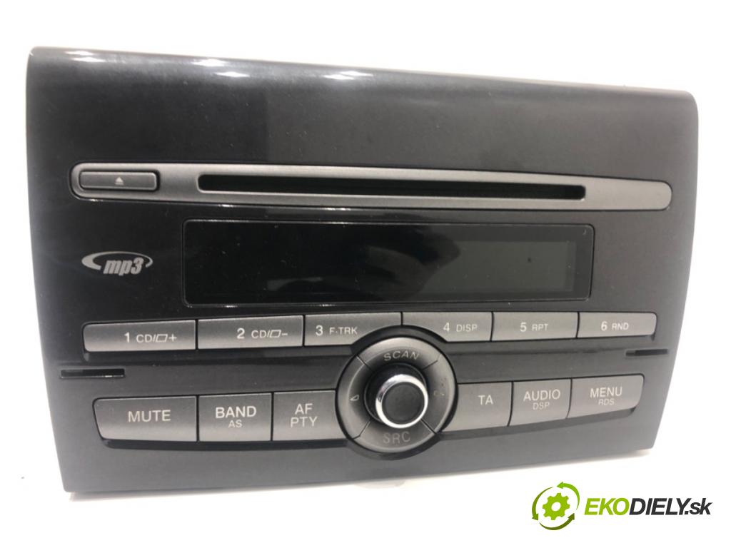 FIAT BRAVO II (198_) 2006 - 2022    1.9 D Multijet (198AXB1A) 88 kW [120 KM] olej napędowy 2007 - 2014  RADIO 735451942 (Audio zariadenia)