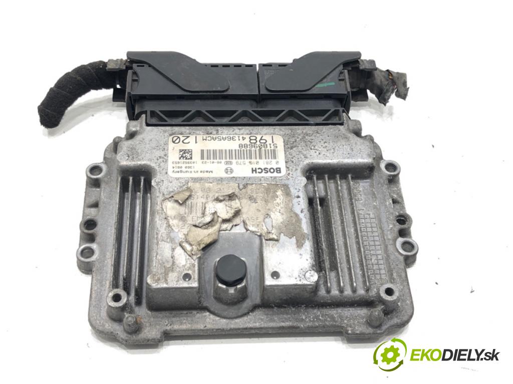FIAT BRAVO II (198_) 2006 - 2022    1.9 D Multijet (198AXB1A) 88 kW [120 KM] olej napędowy 2007 - 2014  riadiaca jednotka Motor 51809688 (Riadiace jednotky)