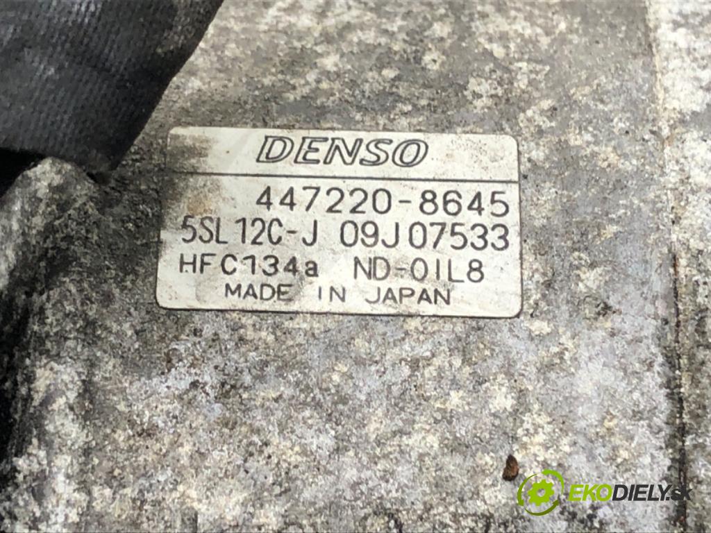 FIAT BRAVO II (198_) 2006 - 2022    1.9 D Multijet (198AXB1A) 88 kW [120 KM] olej napędowy 2007 - 2014  Kompresor klimatizácie 447220-8645 (Kompresory klimatizácie)