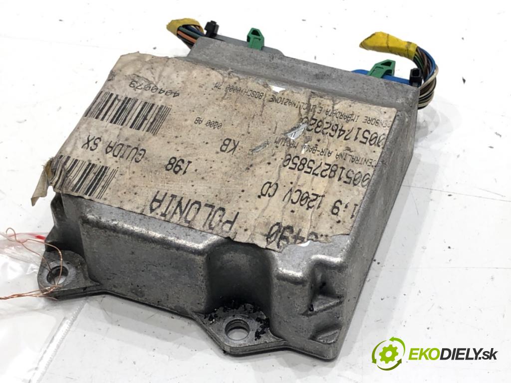 FIAT BRAVO II (198_) 2006 - 2022    1.9 D Multijet (198AXB1A) 88 kW [120 KM] olej napędowy 2007 - 2014  senzor airbag 00518275850 (Snímače)