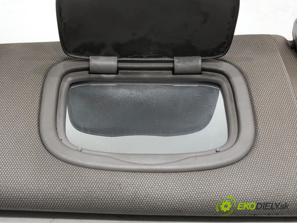 FIAT BRAVO II (198_) 2006 - 2022    1.9 D Multijet (198AXB1A) 88 kW [120 KM] olej napędowy 2007 - 2014  Clona slnečná ľavy