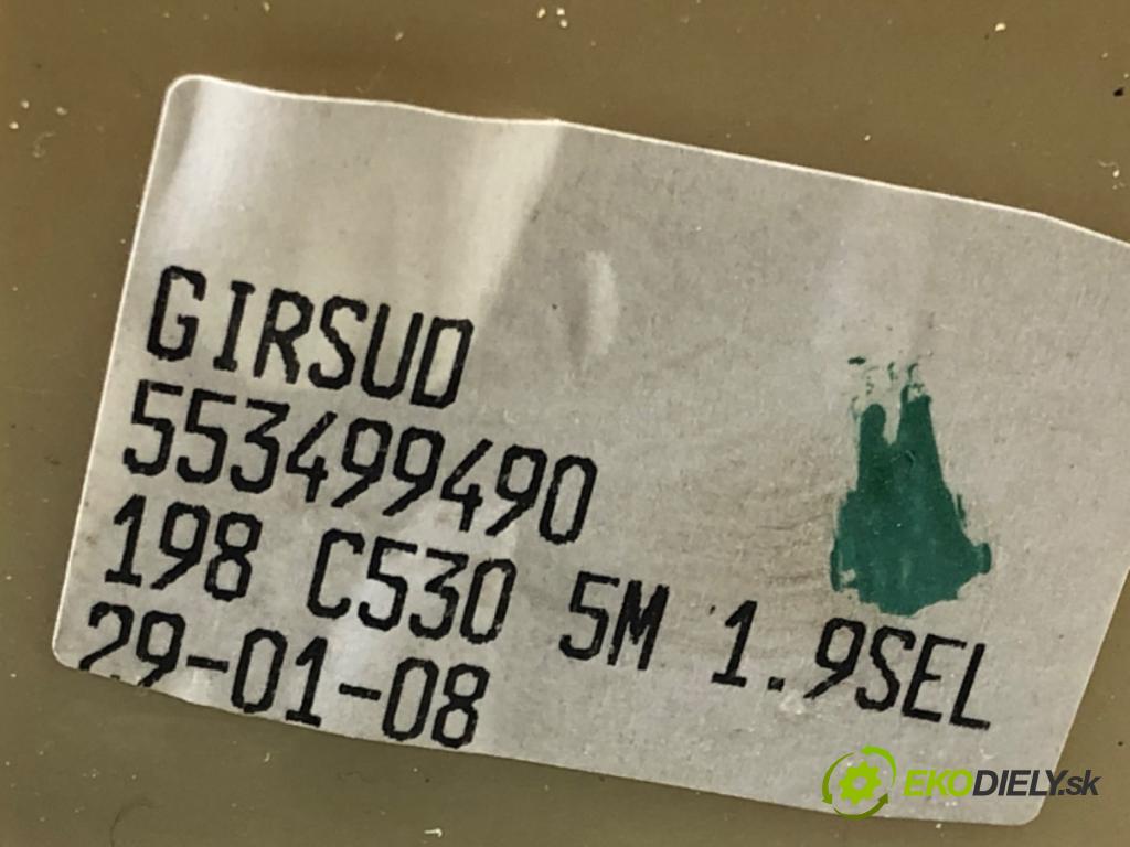 FIAT BRAVO II (198_) 2006 - 2022    1.9 D Multijet (198AXB1A) 88 kW [120 KM] olej napędowy 2007 - 2014  Kulisa 553499490 (Rýchlostné páky / kulisy)