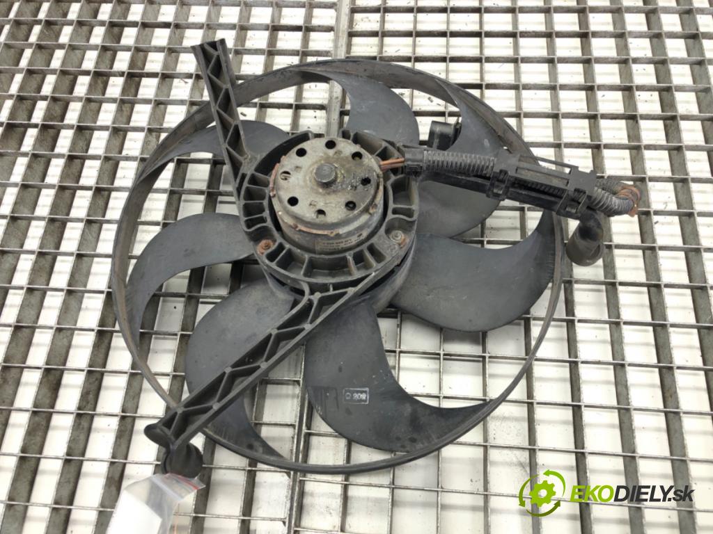 SEAT LEON (1M1) 1999 - 2006    1.6 16 V 77 kW [105 KM] benzyna 2000 - 2006  ventilátor chladiče 1J0959455F (Ventilátory)