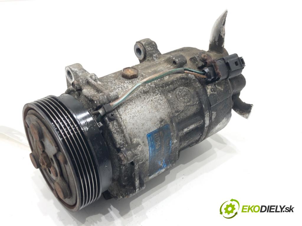 SEAT LEON (1M1) 1999 - 2006    1.6 16 V 77 kW [105 KM] benzyna 2000 - 2006  Kompresor klimatizácie 1J0820803K (Kompresory klimatizácie)