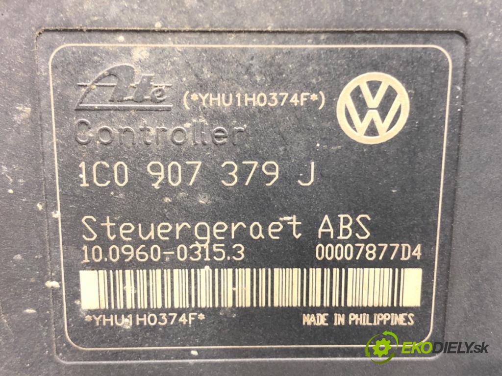 SEAT LEON (1M1) 1999 - 2006    1.6 16 V 77 kW [105 KM] benzyna 2000 - 2006  Pumpa ABS 1C0907379J (Pumpy ABS)