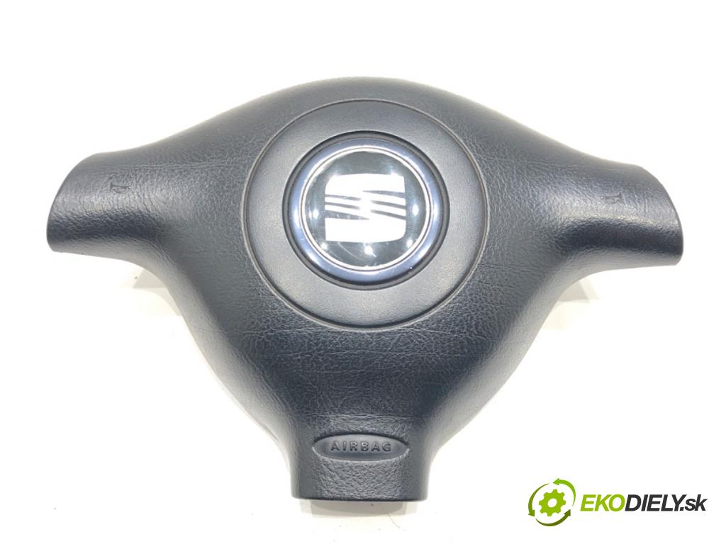 SEAT LEON (1M1) 1999 - 2006    1.6 16 V 77 kW [105 KM] benzyna 2000 - 2006  AirBag volantu 1M0880201M (Airbagy)