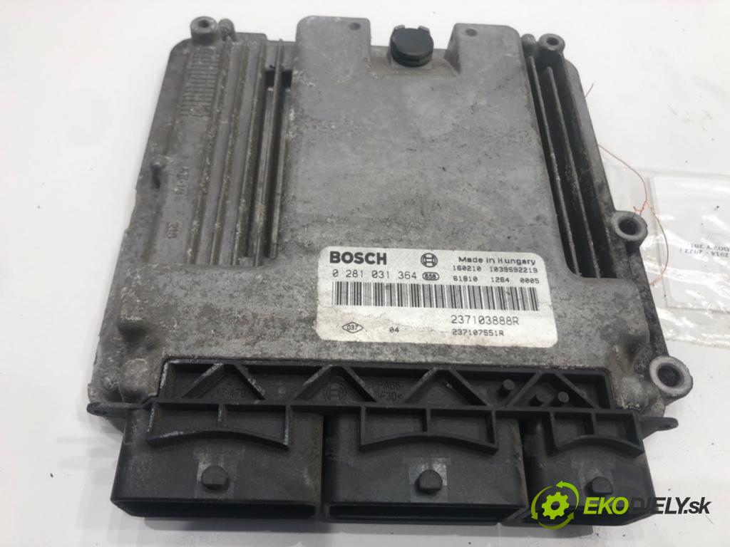 RENAULT TRAFIC III Autobus (JG_) 2014 - 2022    1.6 dCi 115 (JGMD) 85 kW [116 KM] olej napędowy 2014 - 2022  riadiaca jednotka Motor 237103888R (Riadiace jednotky)